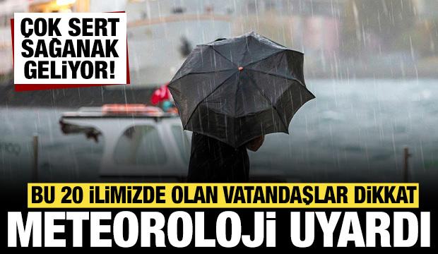 Meteoroloji'den son dakika uyarısı: Bu 20 ilimizde olan vatandaşlar dikkat!