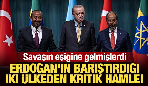 Savaşın eşiğine gelmişlerdi... Erdoğan'ın barıştırdığı iki ülkeden kritik adım!