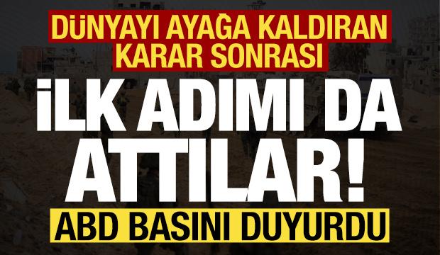 Son dakika: Dünyayı ayağa kaldıran karar sonrası ilk adımı da attılar! ABD basını duyurdu