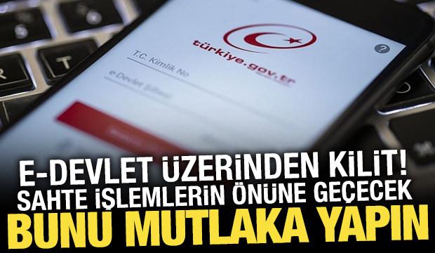 Tapu dolandırıcılarına karşı e-Devlet üzerinden kilit