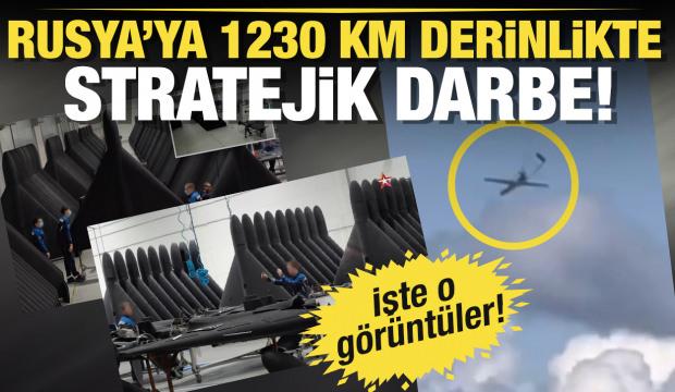 Ukrayna'dan Rusya'ya 1230 km derinlikte stratejik darbe!