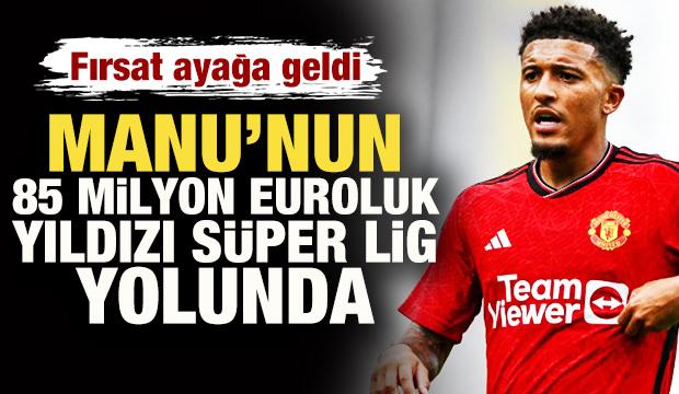 Yılın fırsat transferi! Manchester United'ın 85 milyon euroluk yıldızı Süper Lig yolunda