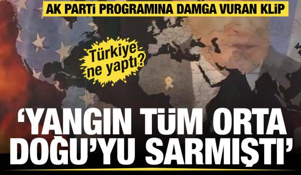 AK Parti'nin 24. Kuruluş Yıl Dönümü Programı'na damga vuran klip