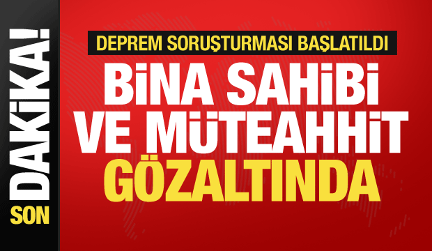Balıkesir'de yıkılan binaya ilişkin soruşturma: Bina sahibi ve müteahhit gözaltında