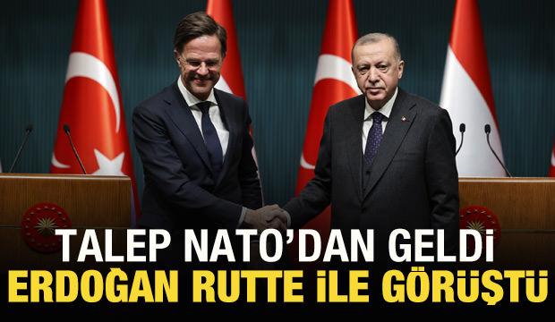 Cumhurbaşkanı Erdoğan, NATO Genel Sekreteri ile görüştü