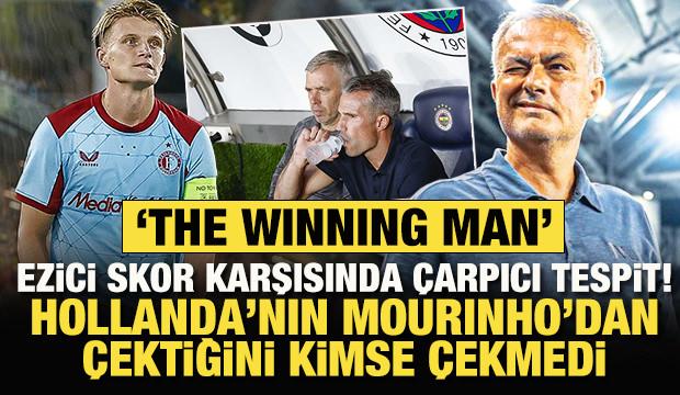 Ezici skor karşısında çarpıcı tespit! Hollanda'nın Mourinho'dan çektiğini kimse çekmedi 