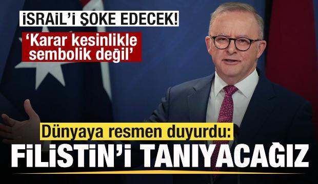 İsrail'i şoke edecek! Bir ülke daha duyurdu: Filistin devletini tanıyacağız