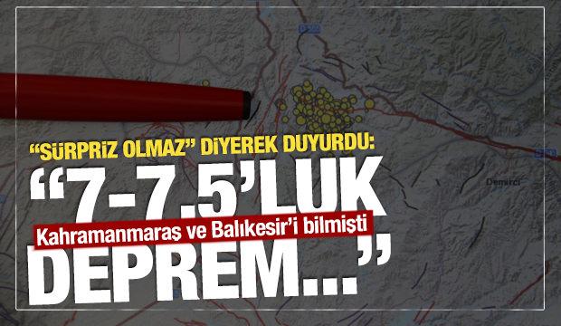 Kahramanmaraş ve Balıkesir depremini önceden bilmişti: Yeni uyarı Muğla'ya