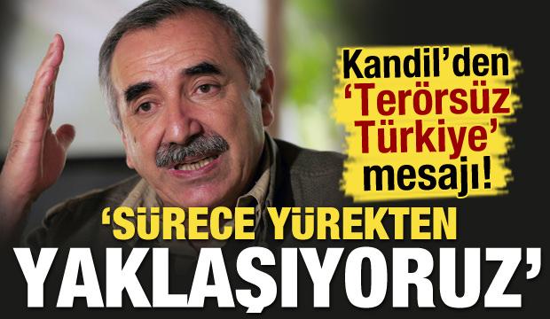 Kandil'den 'terörsüz Türkiye' açıklaması: Sürece yürekten yaklaşıyoruz