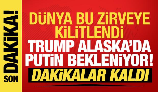 Tarihi zirveye dakikalar kaldı! Trump Alaska'ya indi: Kimler katılacak?