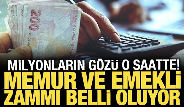 Memur ve memur emeklisinin zam teklifi için tarih ve saat belli oldu
