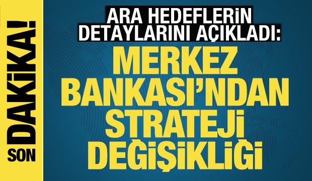 Merkez Bankası enflasyon tahminlerinde yeni çerçevenin detaylarını açıkladı