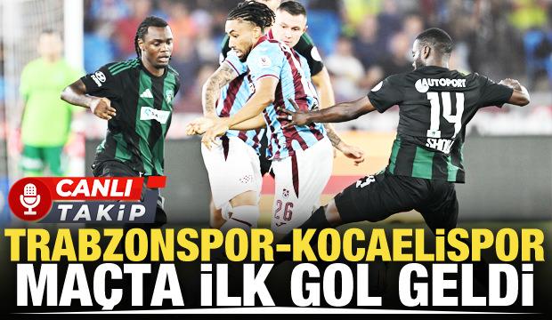 Trabzonspor-Kocaelispor! CANLI