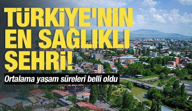 Türkiye'nin en sağlıklı şehri! Ortalama yaşam süreleri şaşırttı