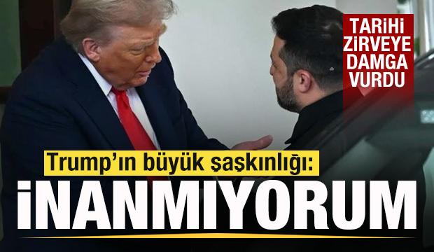 ABD'deki tarihi zriveye damga vurdu! Trump: İnanmıyorum, bayıldım