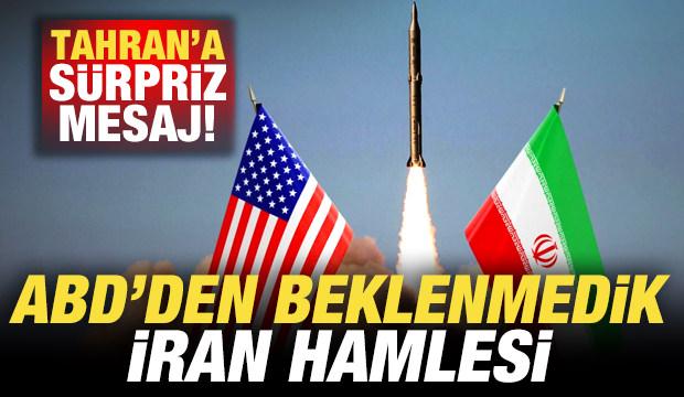 ABD'den beklenmedik İran hamlesi! Tahran'a sürpriz mektup