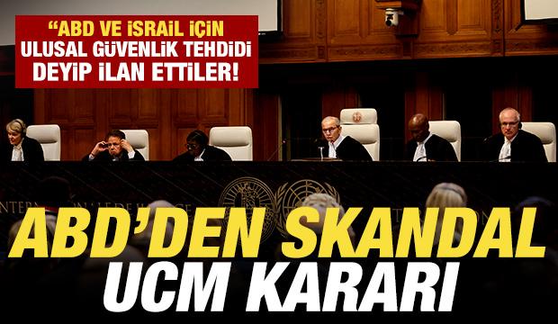 ABD'den UCM kararı! "ABD ve İsrail için ulusal güvenlik tehdidi" diyerek ilan ettiler