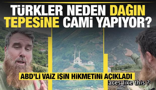 ABD'li vaizden Trabzon'daki camiye övgü: İslam'ın gücünün göstergesi