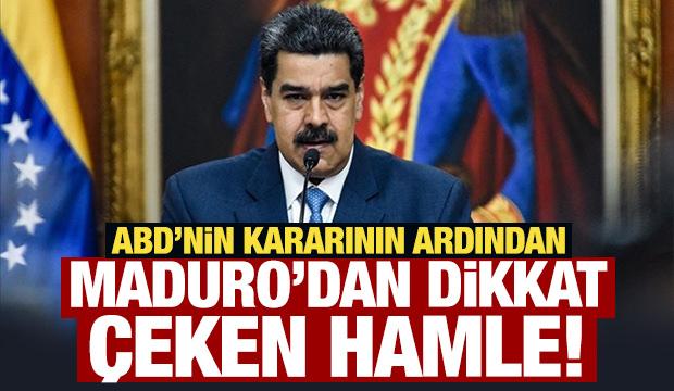 ABD'nin kararının ardından Venezuela'dan ulusal seferberlik çağrısı!