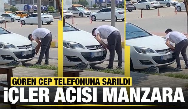 Adana'da zombi gibi hallere giren bağımlının içler acısı halleri