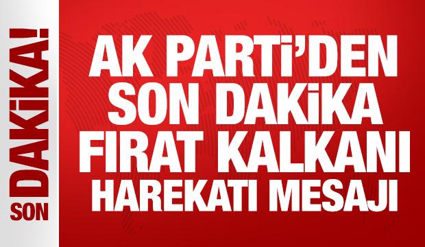AK Parti Sözcüsü Ömer Çelik’ten Fırat Kalkanı Harekâtı’nın 9. yıl dönümü mesajı