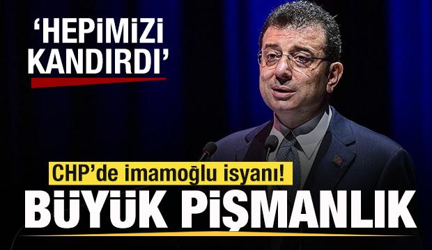 CHP'de İmamoğlu isyanı: Hepimizi kandırdı! İstifalar peş peşe gelebilir