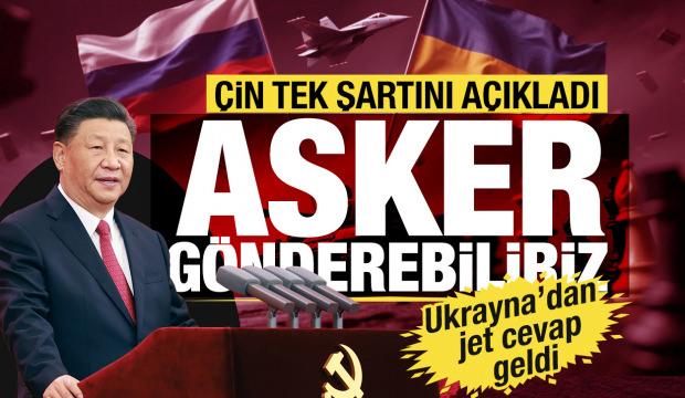 Çin'in tek şartı var... Ukrayna'ya asker göndereceğini söyleyen ülkeler artıyor! 