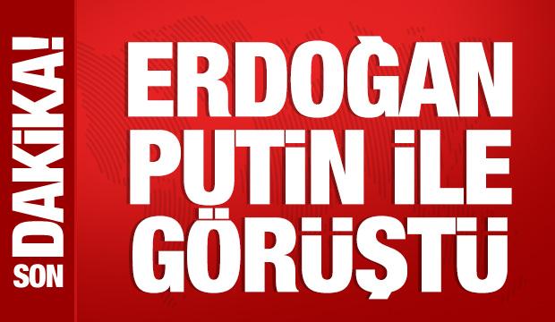 Cumhurbaşkanı Erdoğan, Putin ile görüştü