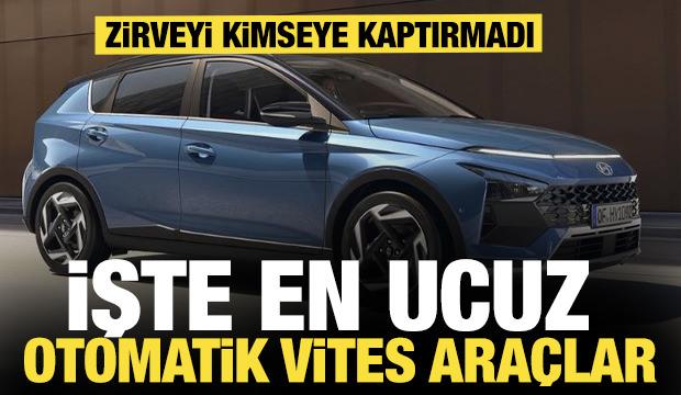En ucuz otomatik vites araçlar! 1.000.000 TL'ye kadar geriledi...