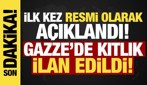 BM 'felaket' diyerek duyurdu: Gazze'de ilk kez resmi olarak kıtlık ilan edildi!