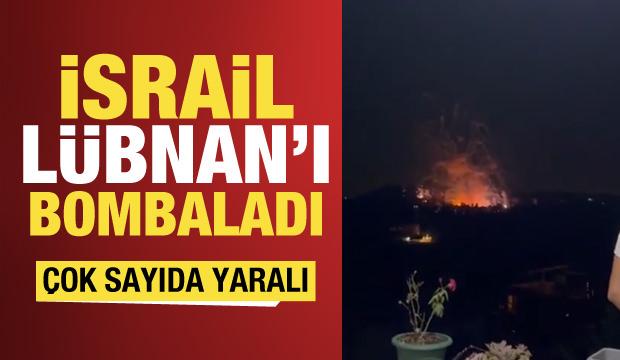 İsrail'in Lübnan'a hava saldırısı: 7 yaralı