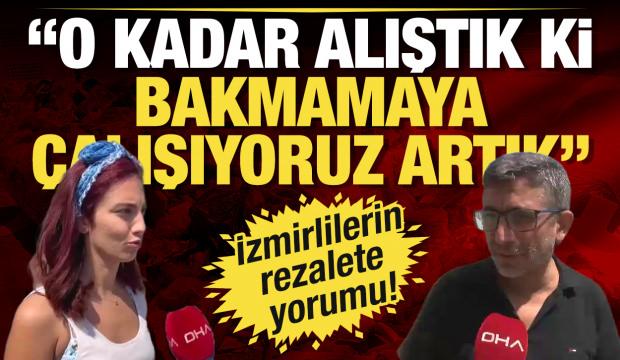 İzmirlilierin çöp rezaletine yorumları: O kadar alıştık ki bakmamaya çalışıyoruz...