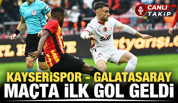 Kayserispor - Galatasaray! CANLI