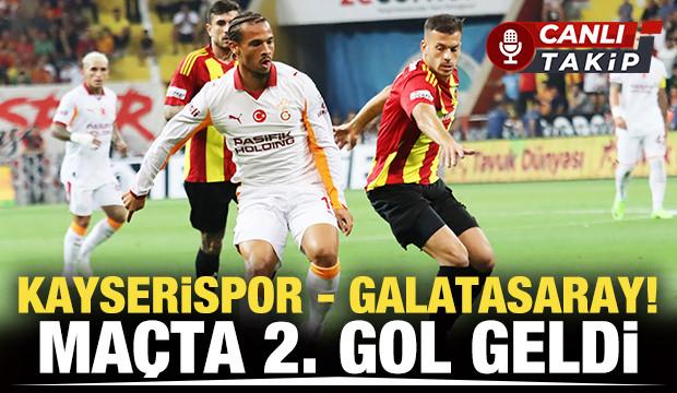 Kayserispor - Galatasaray! CANLI