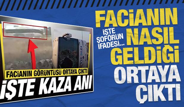 Kuzey Marmara Otoyolu'nda 4 kişinin öldüğü otobüs kazasında şoförün ifadesi 