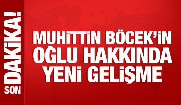 Muhittin Böcek'in oğlu tutuklandı