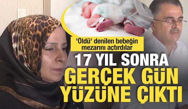 Öldü denilen bebeğin mezarı açıldı, 17 yıl sonra gerçek ortaya çıktı