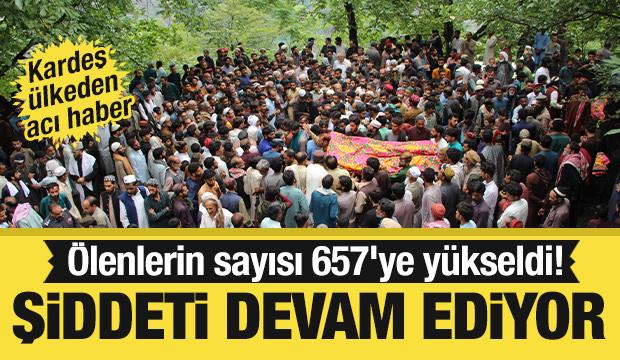 Ölenlerin sayısı 657'ye yükseldi! Şiddeti devam ediyor...