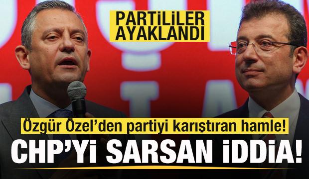Özgür Özel'de büyük panik! CHP'yi sarsan gelişme! Parti bölünebilir