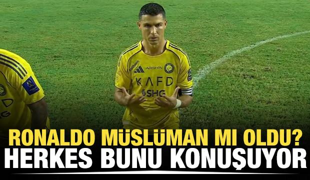 Ronaldo Müslüman mı oldu? Herkes bunu konuşuyor
