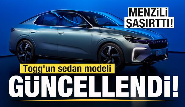 Togg'un Sedan modeli güncellendi! Menzili şaşırttı