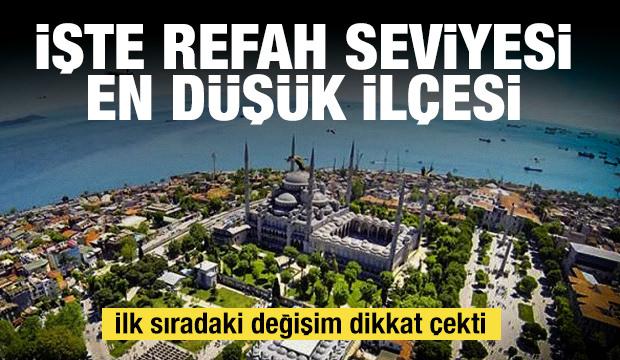 TÜİK açıkladı! İstanbul'un refah seviyesi en düşük ve en yüksek ilçeleri belli oldu