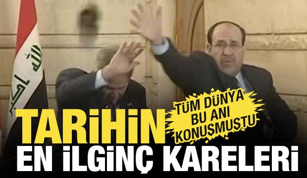 Tüm dünya bu anları konuşmuştu! İşte tarihin en ilginç kareleri!