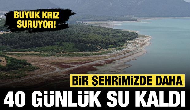 Türkiye hızla çölleşiyor: Bir şehrimizde şehrimizde daha 40 günlük su kaldı!