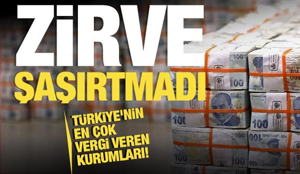 Türkiye'nin en çok vergi veren kurumları listesine damga vurdu