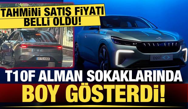 Türkiye'nin gururu TOGG'da bir ilk! Yabancı plaka takıldı