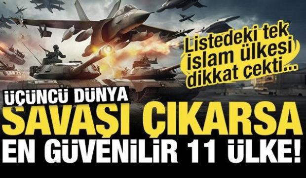 Üçüncü dünya savaşı mı başlıyor? Dünyanın en güvenilir 11 ülkesini açıkladılar!