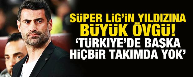 Ünlü yorumcudan yıldız futbolcuya büyük övgü! 'Türkiye'de hiçbir takımda yok'