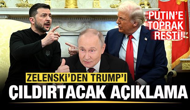 Zelenski'den, Trump'ı çıldırtacak savaş duyurusu! Putin'e toprak resti!