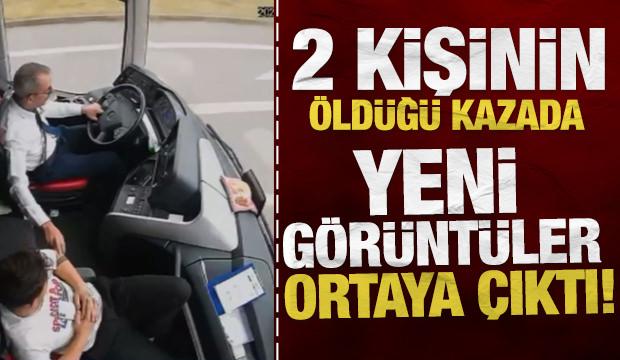 2 kişinin öldüğü kazanın yeni görüntüleri ortaya çıktı